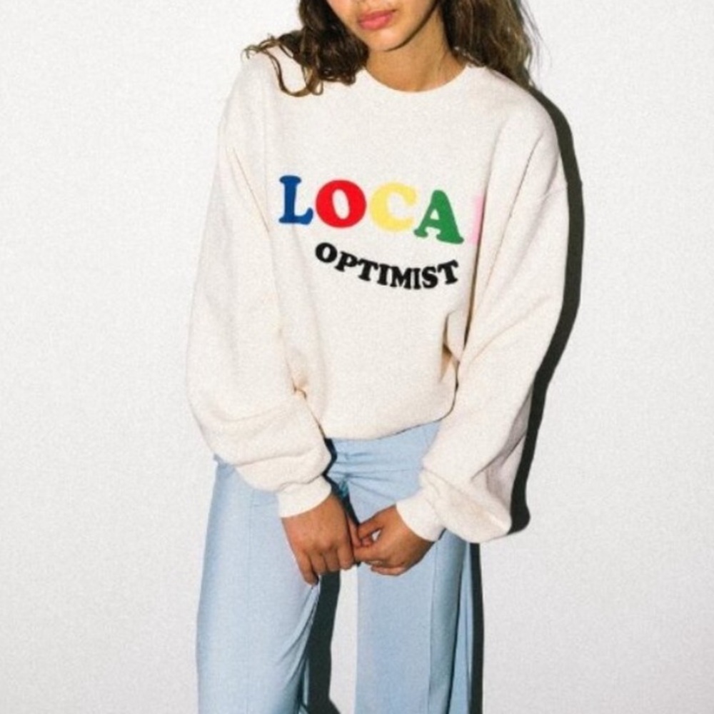 Madhappy Cream Optimist Sweatshirt